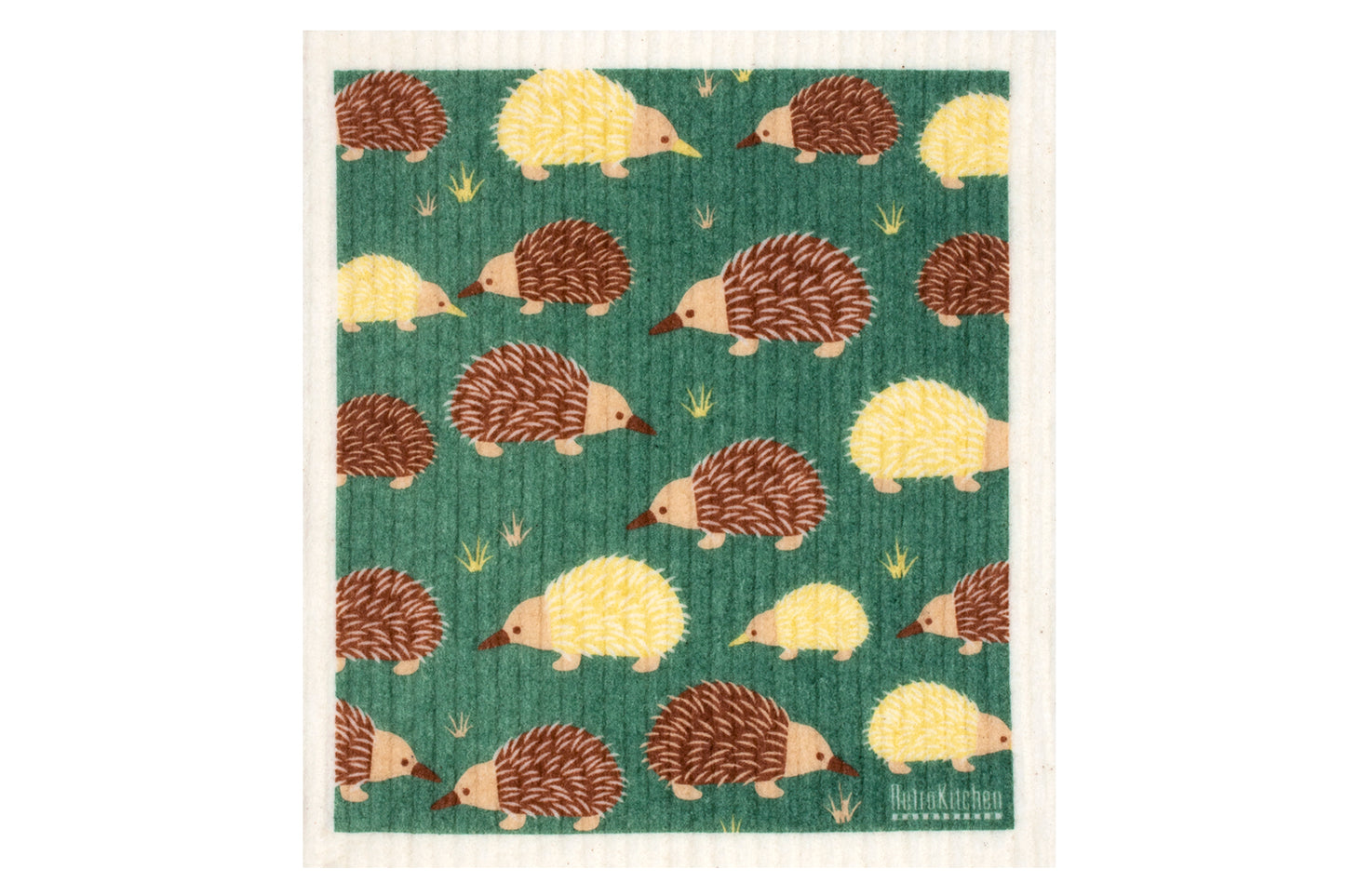 Retro_Kitchen_Dish_Cloth_Echidnas