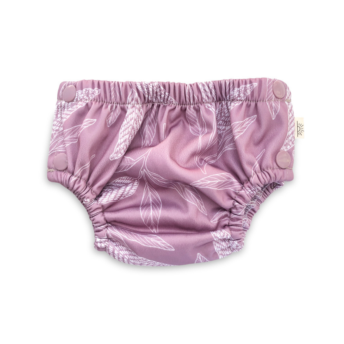 EcoNaps_Mauve_Native_Swim_Nappy