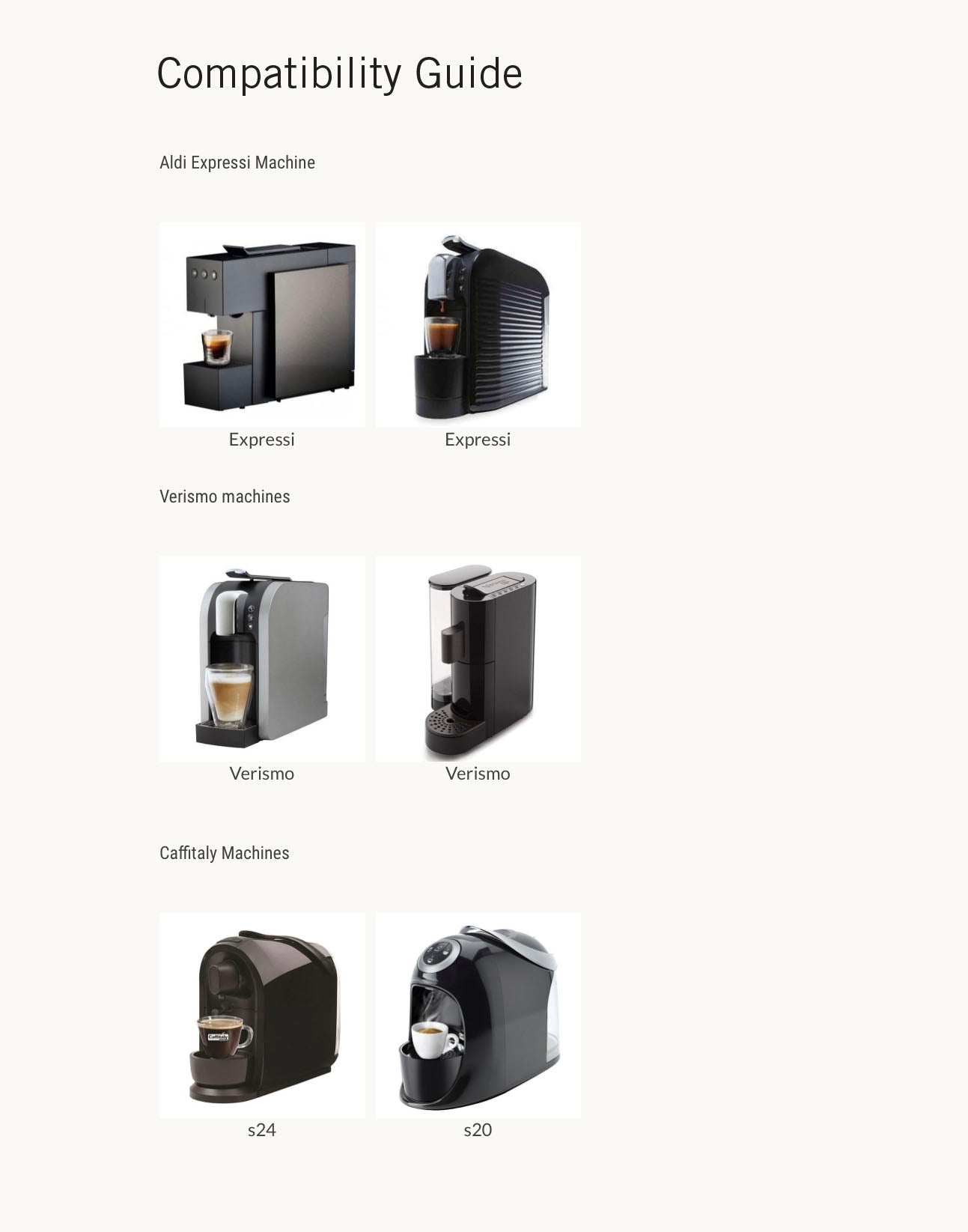 Pod Star Reusable Capsules for Aldi K-fee, Caffitaly & Verismo (Single)