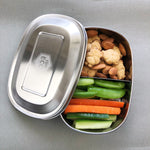 Stainless Steel Bento Snack Box 2 Compartment