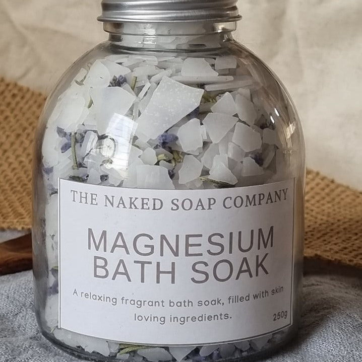 The Naked Soap Company - Magnesium, Lavender and Rosemary Bath Soak