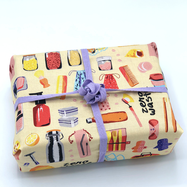 Hello_Snowglobe_Reusable_Fabric_Gift_Wrap_Zero_Hero