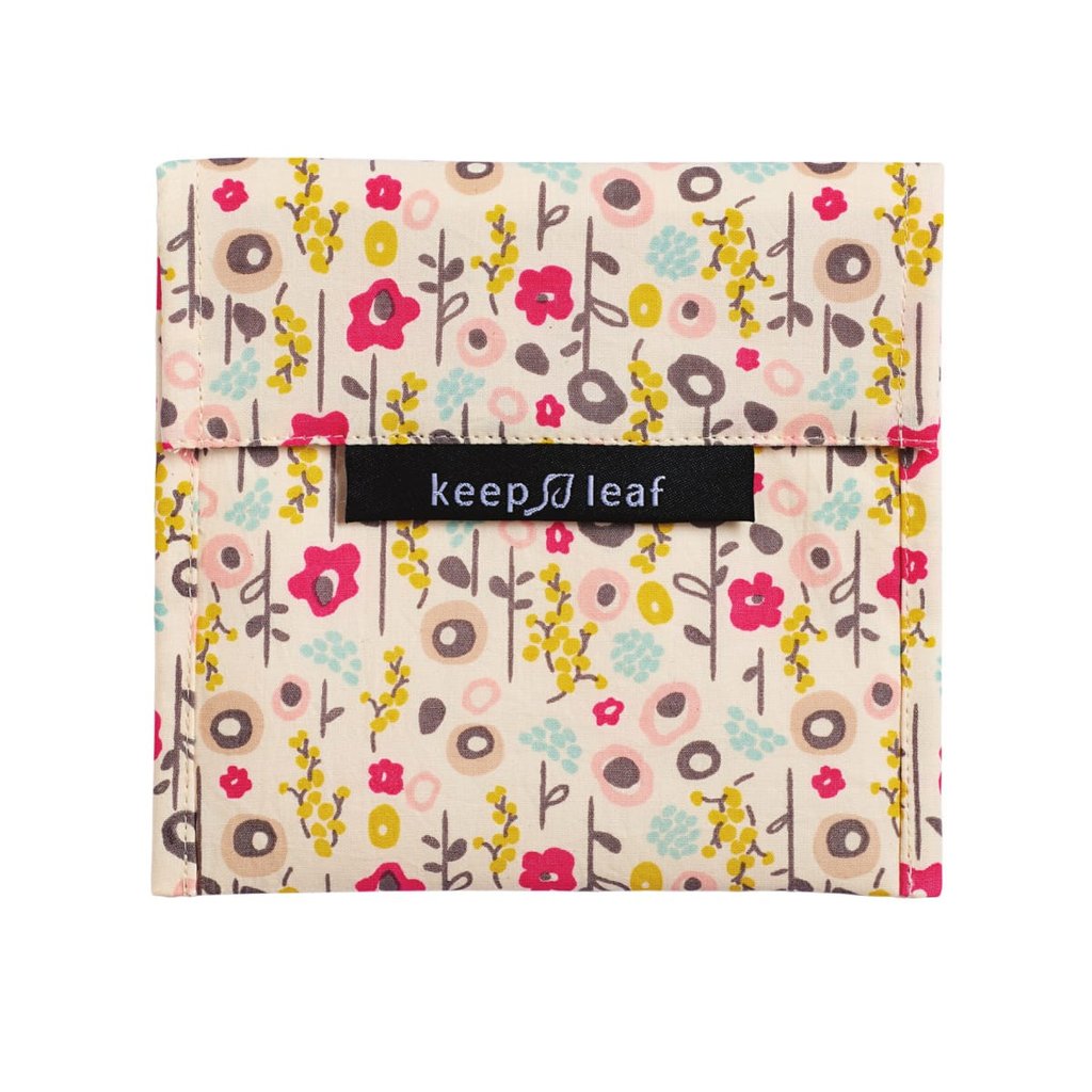 Keep Leaf Reusable Sandwich Baggie - Bloom