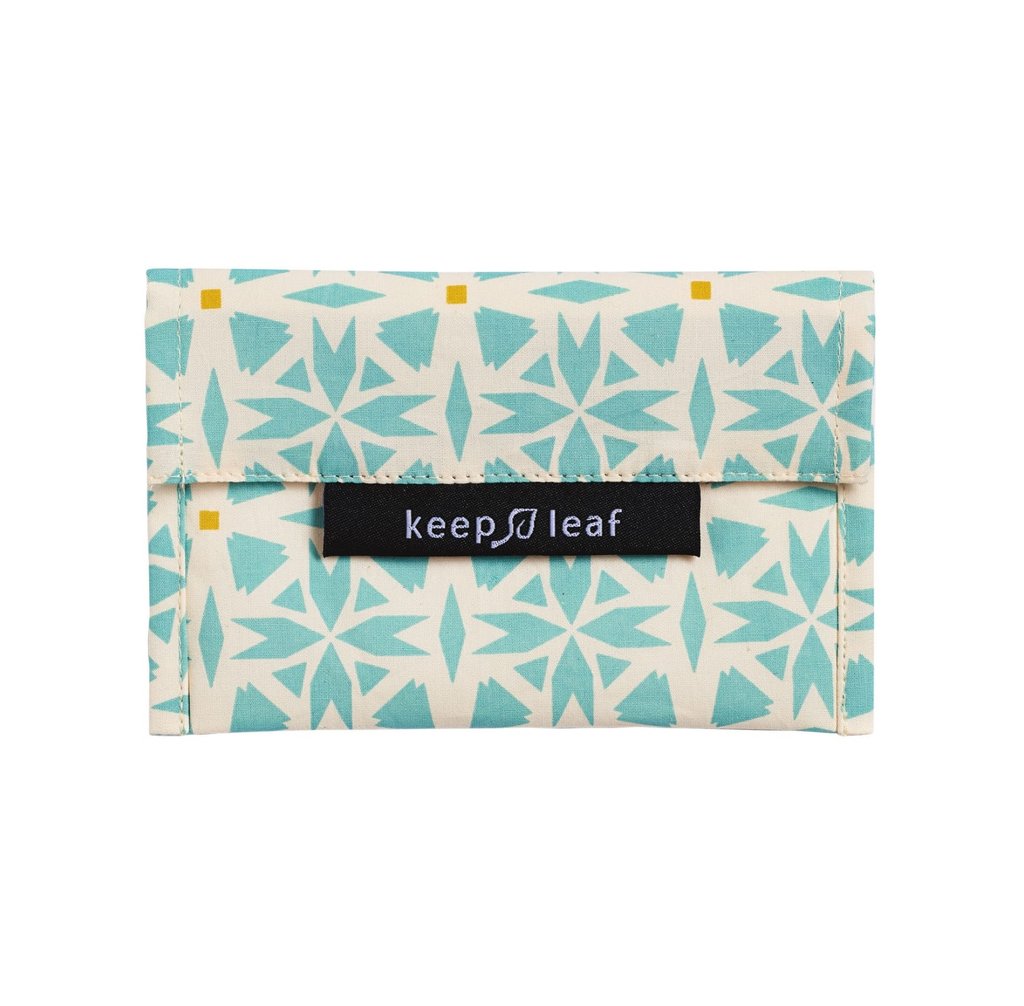 Keep Leaf Reusable Sandwich Baggie Geo Small