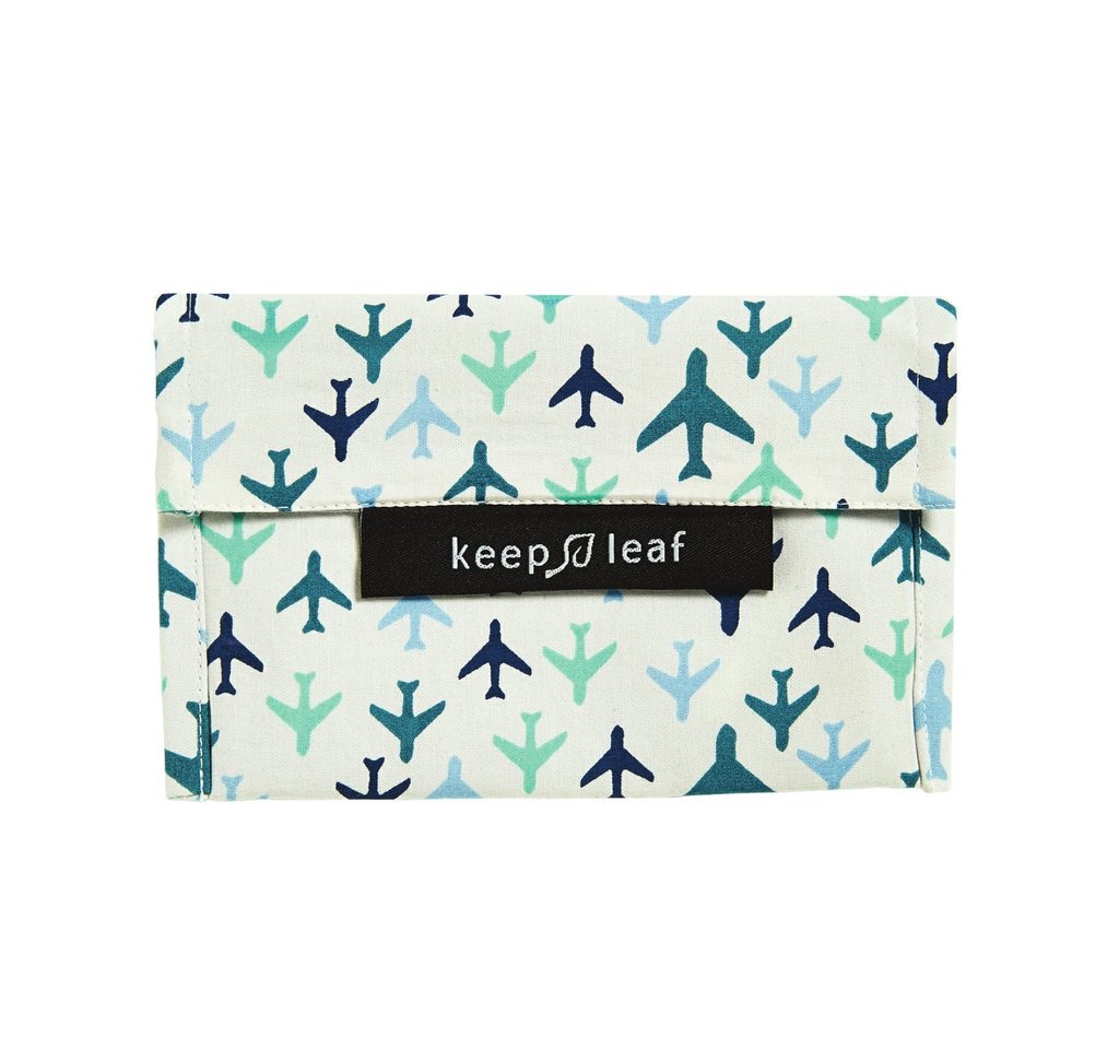 Keep Leaf Reusable Sandwich Baggie Planes Small