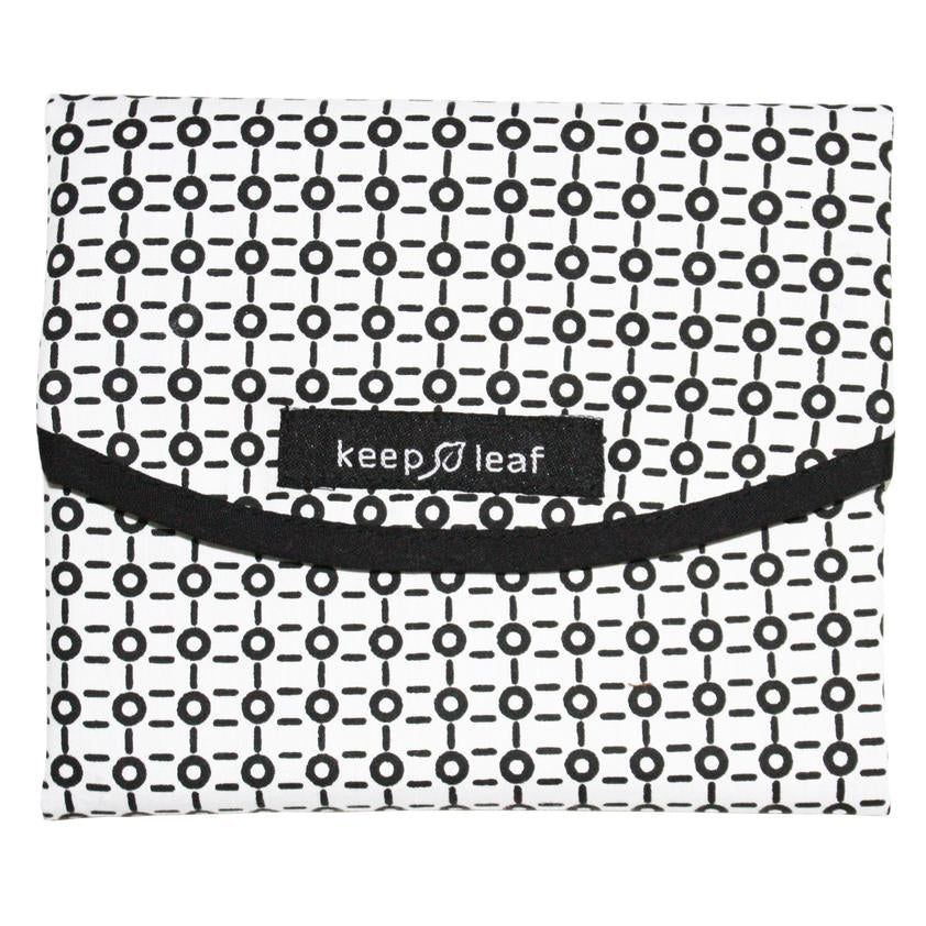 Keep Leaf Food/Sandwich Wrap - Black & White