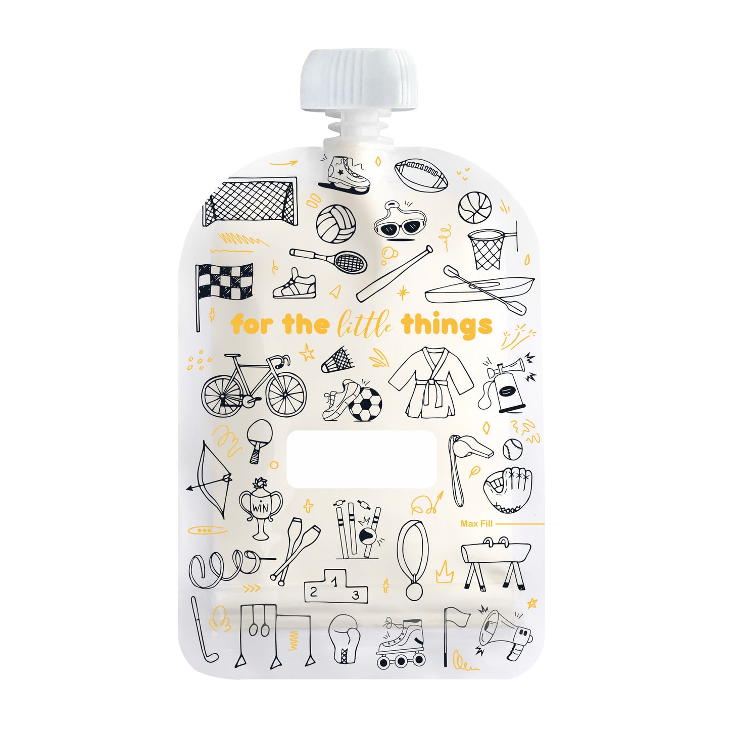 Sinchies Food Pouches - Various Designs - 150ml