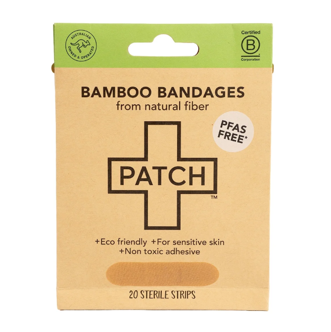 Patch Natural Bamboo Adhesive Bandaids
