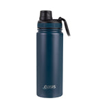 Oasis Double Wall Insulated Sports Bottle - 550ml - Navy