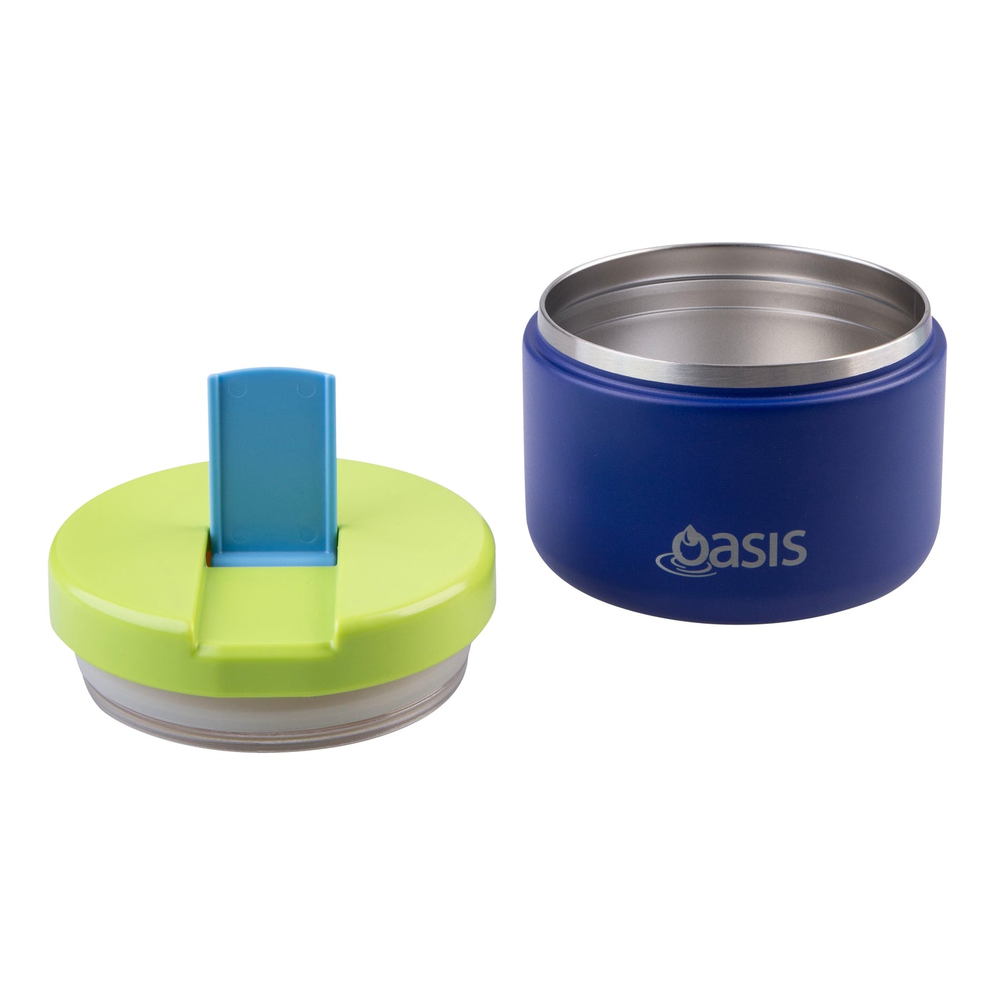 Oasis_Stainless_Steel_Insulated_Food_Flask_300ml_(Peacock Blue)