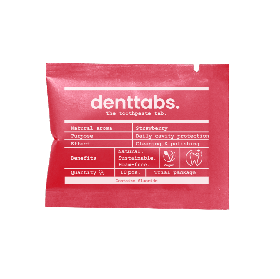 DENTtabs Plastic-free Toothpaste Tablets