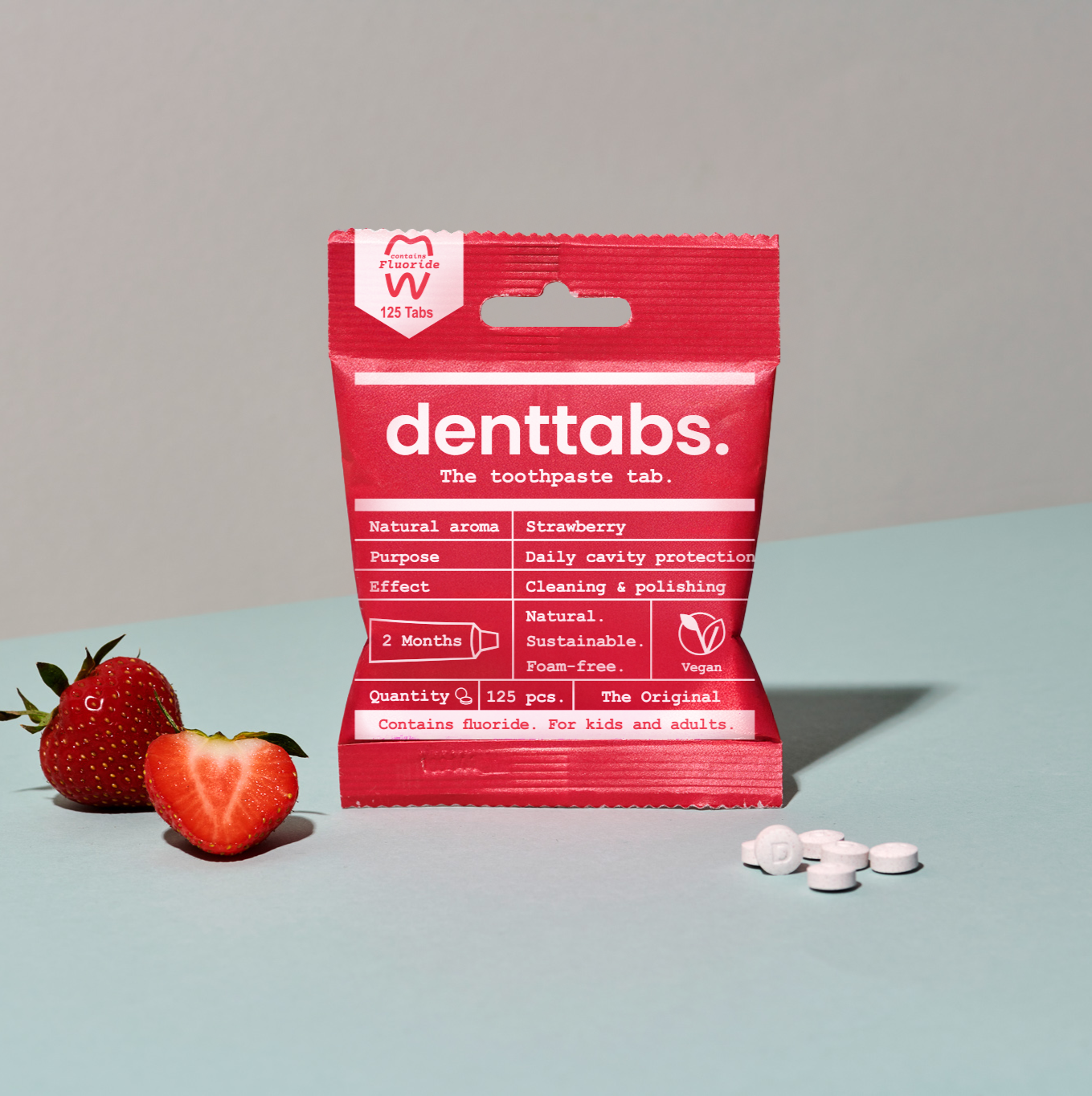 DENTtabs Plastic-free Toothpaste Tablets