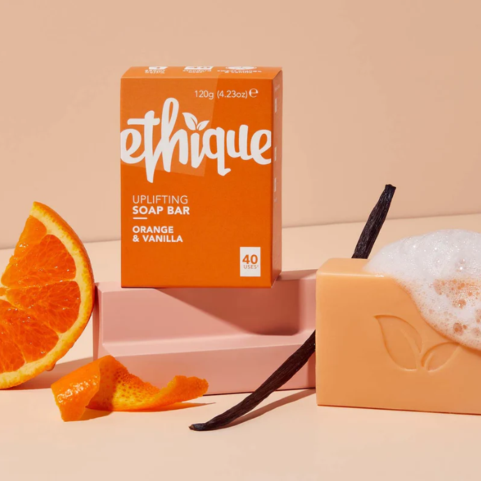 Ethique - Uplifting Soap Bar - Orange & Vanilla