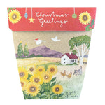 Sow n Sow Christmas Sunflower Gift of Seeds