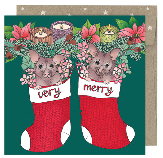 Earth Greetings Recycled Christmas Cards (8 pack)