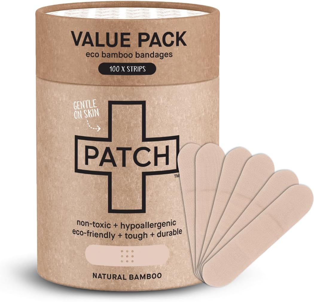 Patch Natural Bamboo Adhesive Bandaids