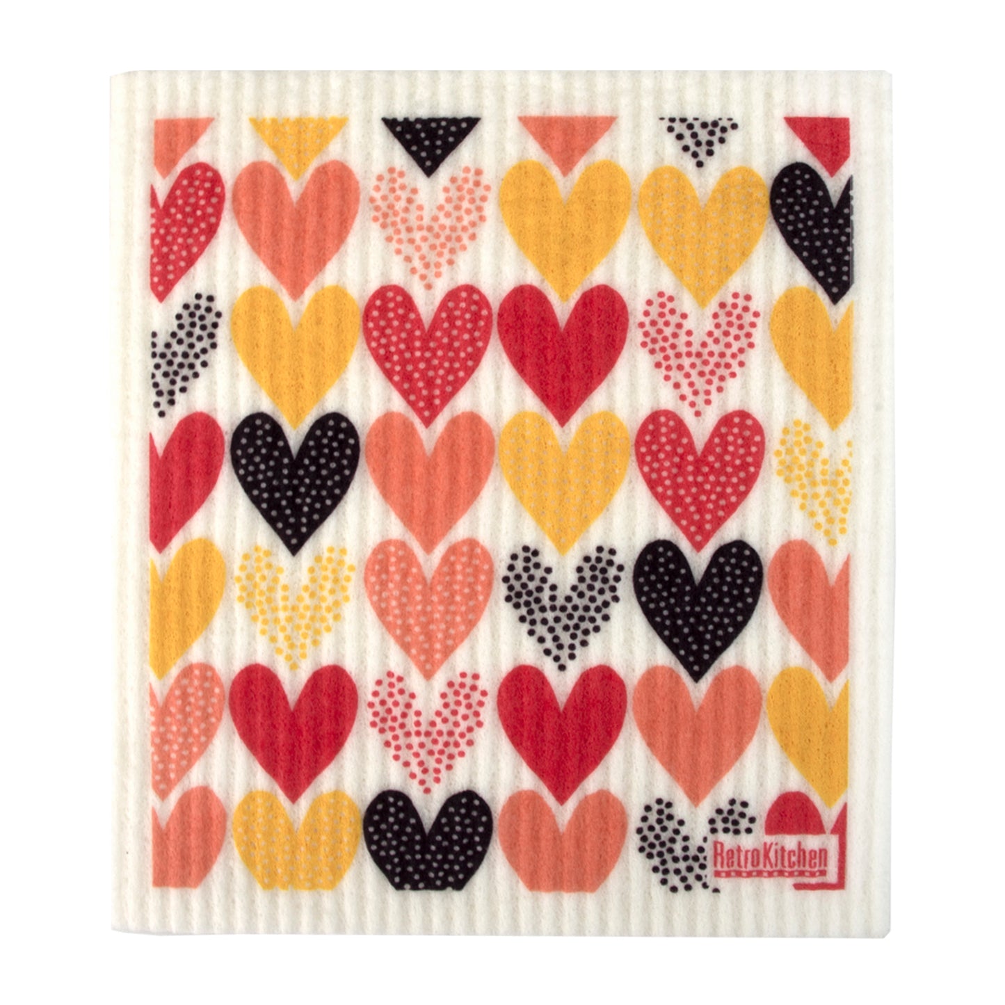 Retro_Kitchen_Dish_Cloth_Hearts