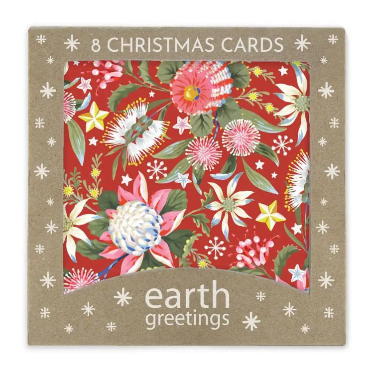 Earth Greetings Recycled Christmas Cards (8 pack)