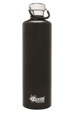 Cheeki Insulated Drink Bottle - 1L - Matte Black