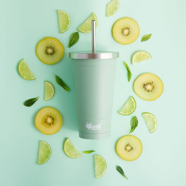 Cheeki Insulated Tumbler - 500ml - Pistachio