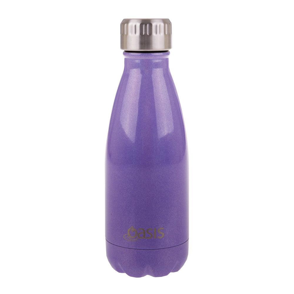 Oasis Double Wall Insulated Drink Bottle - 350ml - Purple Lustre