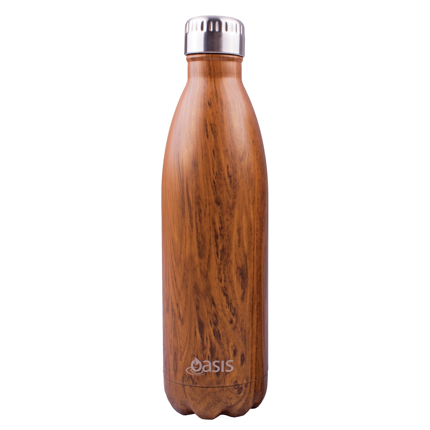 Reusable Double Wall Insulated Drink Bottle 750ml (Teak)