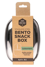 Ever Eco Stainless Steel Bento Snack Box 3 Compartment