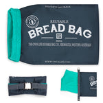 Reusable Bread Bag Charcoal
