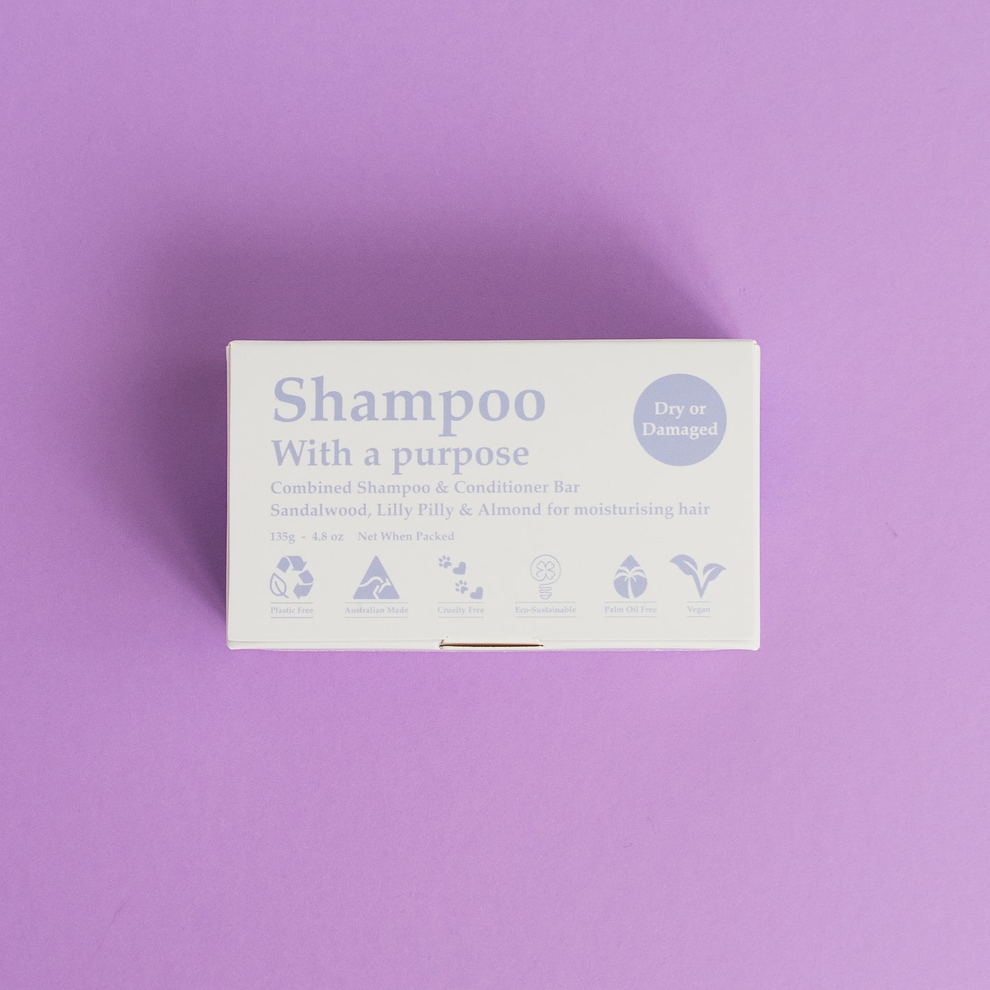 Shampoo With A Purpose Shampoo Bar Dry Damaged