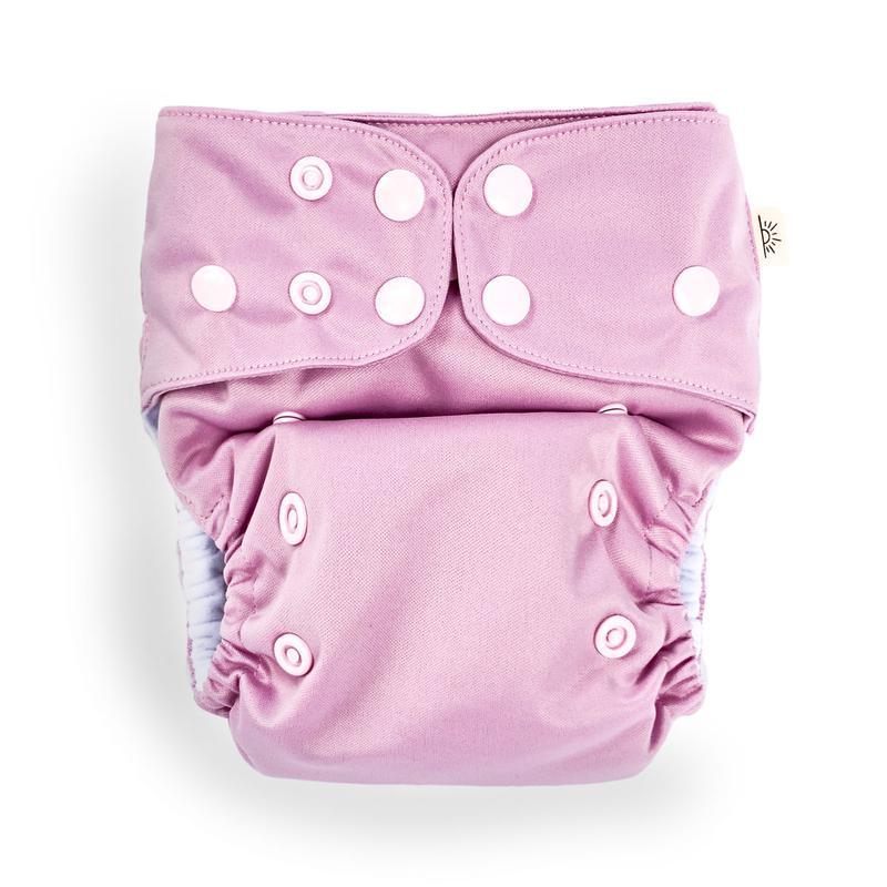 EcoNaps Dusty Lilac Cloth Nappy – Little Eco Shop