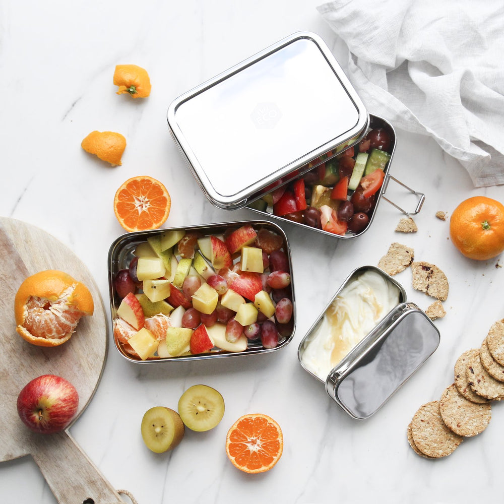 Ever Eco XL stackable stainless steel bento box 1900ml