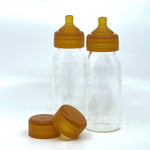 Baby Quoddle Glass Bottles - Abel Series Medium Flow Twin Pack 300ml
