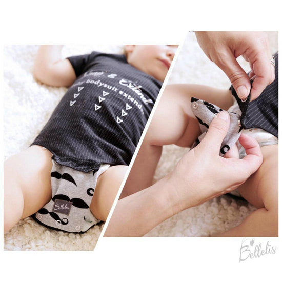 Bellelis_Snap_&_Extend_Baby_Bodysuit_Extenders