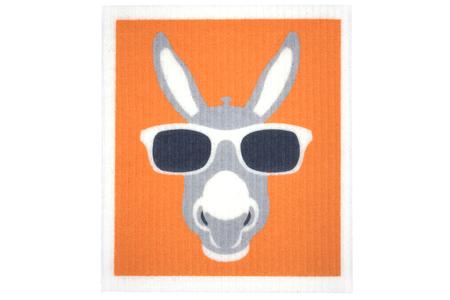 Retro Kitchen Dish Cloth - Donkey