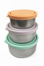 Round Nesting Containers - Set Of 3
