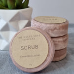 The Naked Soap Company - Scrub Soap Bar with Embedded Loofah