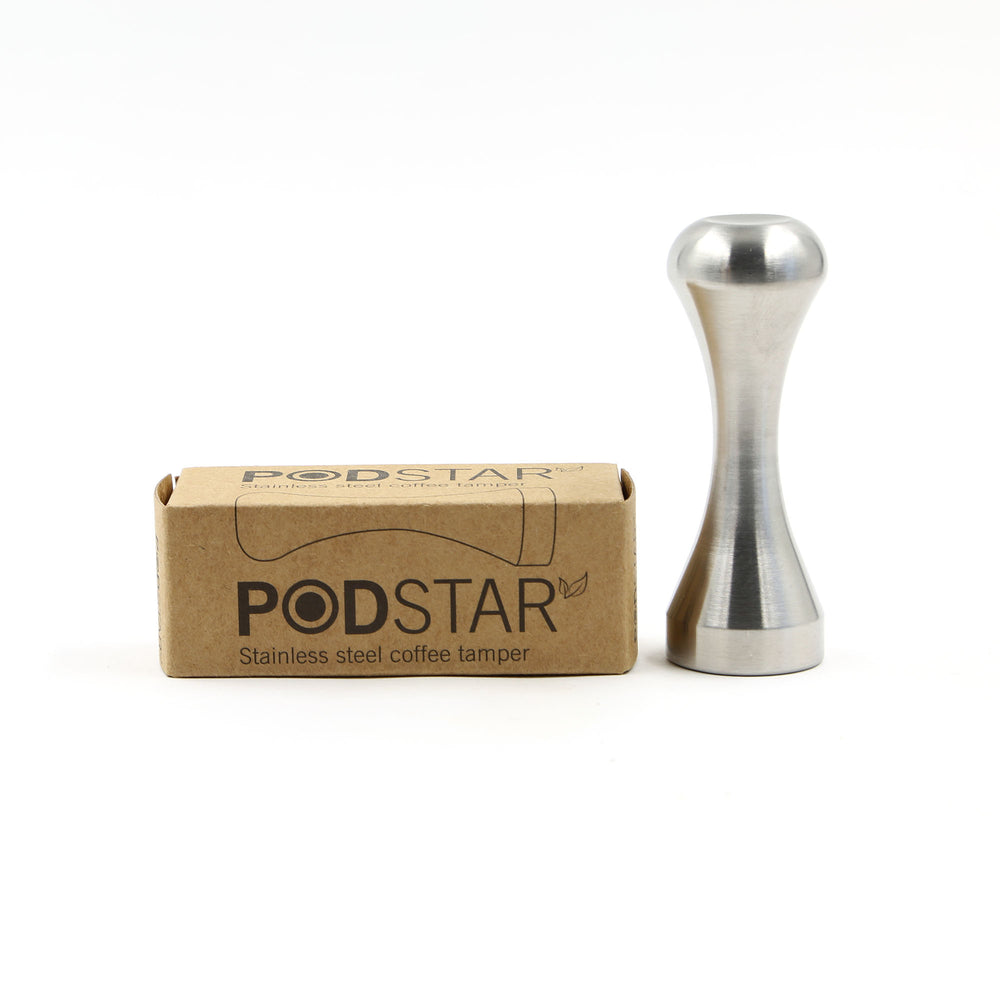 Pod Star Stainless Steel Coffee Tamper