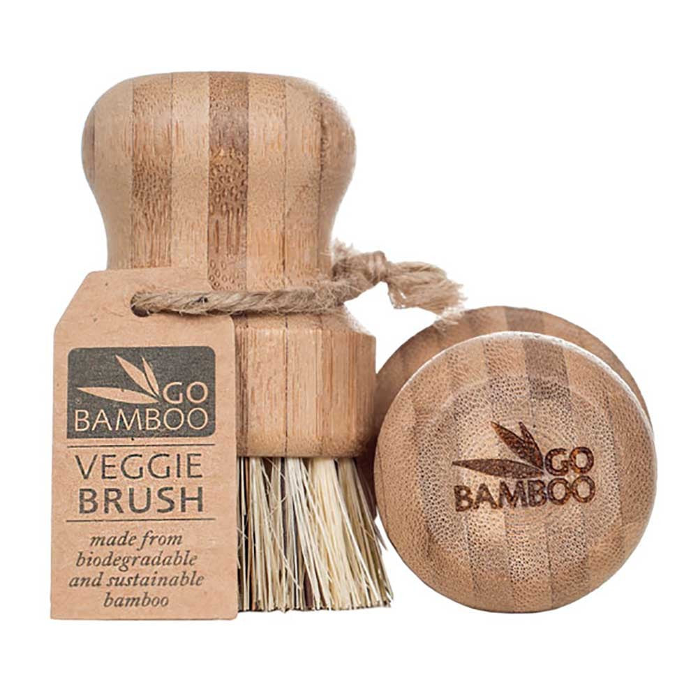 Go Bamboo Veggie Brush