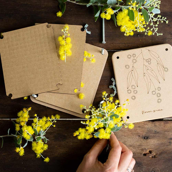 Flower Press ‘Wattle’ Mini