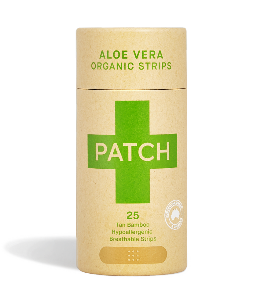 Patch Natural Bamboo Adhesive Bandaids Aloe Vera