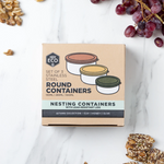 Ever Eco Round Nesting Containers - Set Of 3 - Autumn Collection