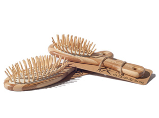MiEco Bamboo Hairbrush - Small (17cm)