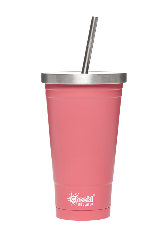 Cheeki Insulated Tumbler - 500ml - Dusty Pink