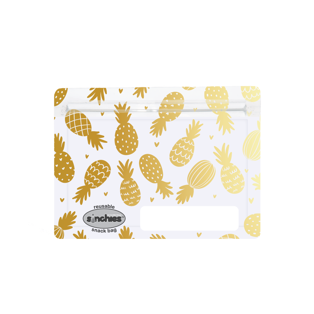 Sinchies Reusable Snack Bags - Pineapple
